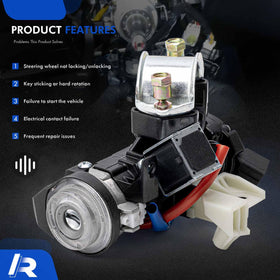 RHAOCZIYAUTO installed ignition in dash demonstrating direct-fit installation benefit