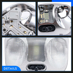 RHAOCZIYAUTO installed in Ford Ranger cabin improving map and dome visibility
