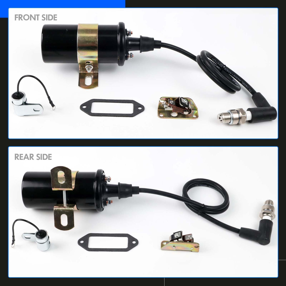 RHAOCZIYAUTO kit components laid out to show included parts and easy single-purchase repair