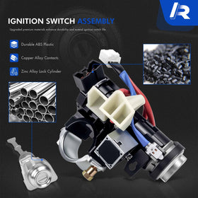 RHAOCZIYAUTO left driver door lock unit highlighting secure door operation