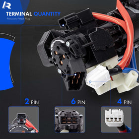 RHAOCZIYAUTO mechanic replacing ignition in garage showing reliable repair benefit