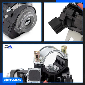 RHAOCZIYAUTO ABS housing and metal parts texture indicating impact resistance