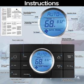 RHAOCZIYAUTO packaging with included parts for simple installation