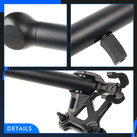 RHAOCZIYAUTO hand gripping handle during use, safer confident truck bed entry