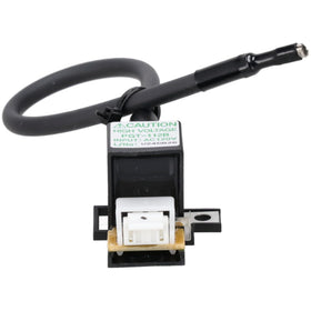 Rheem ignitor coil close-up of terminal delivering reliable spark benefit