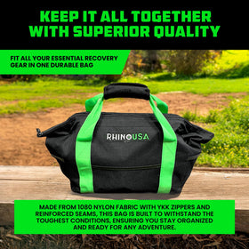 Rhino USA rigid reinforced base protecting contents and preventing sag under heavy loads