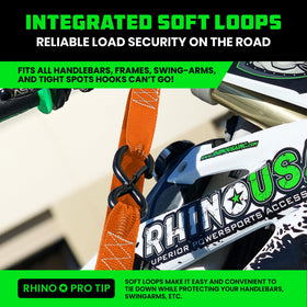 Rhino USA coated chromoly S-hook detail showing strong anchor and rust resistance benefit