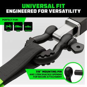rhino usa D-ring rubber isolator detail reducing noise and vibration