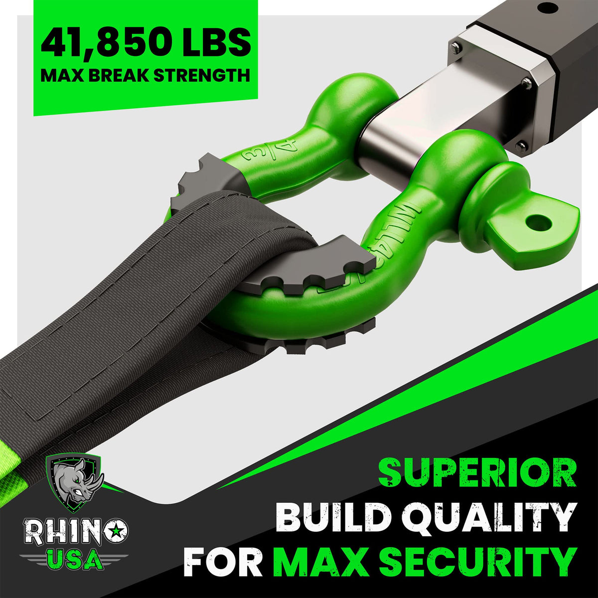Rhino USA rubber isolator kit displayed to reduce noise and wear
