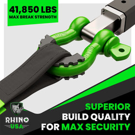 Rhino USA rubber isolator kit displayed to reduce noise and wear