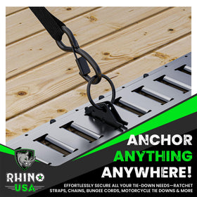 Rhino USA O-ring next to coin for scale showing compact footprint and easy storage