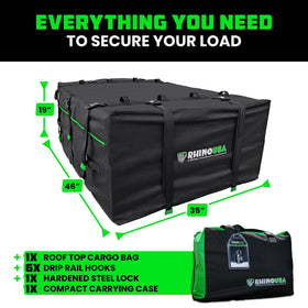Rhino USA folded compact bundle for easy storage