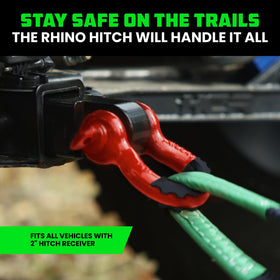 Rhino USA installed in a 2-inch receiver demonstrating quick installation