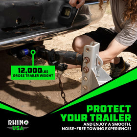 Rhino USA retail packaging and label showing lifetime replacement promise