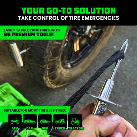 Rhino USA insertion tool with plug loaded illustrating easy, controlled installation
