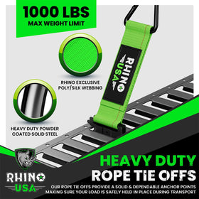 Rhino USA close-up of O-ring anchor demonstrating versatile tie point benefit