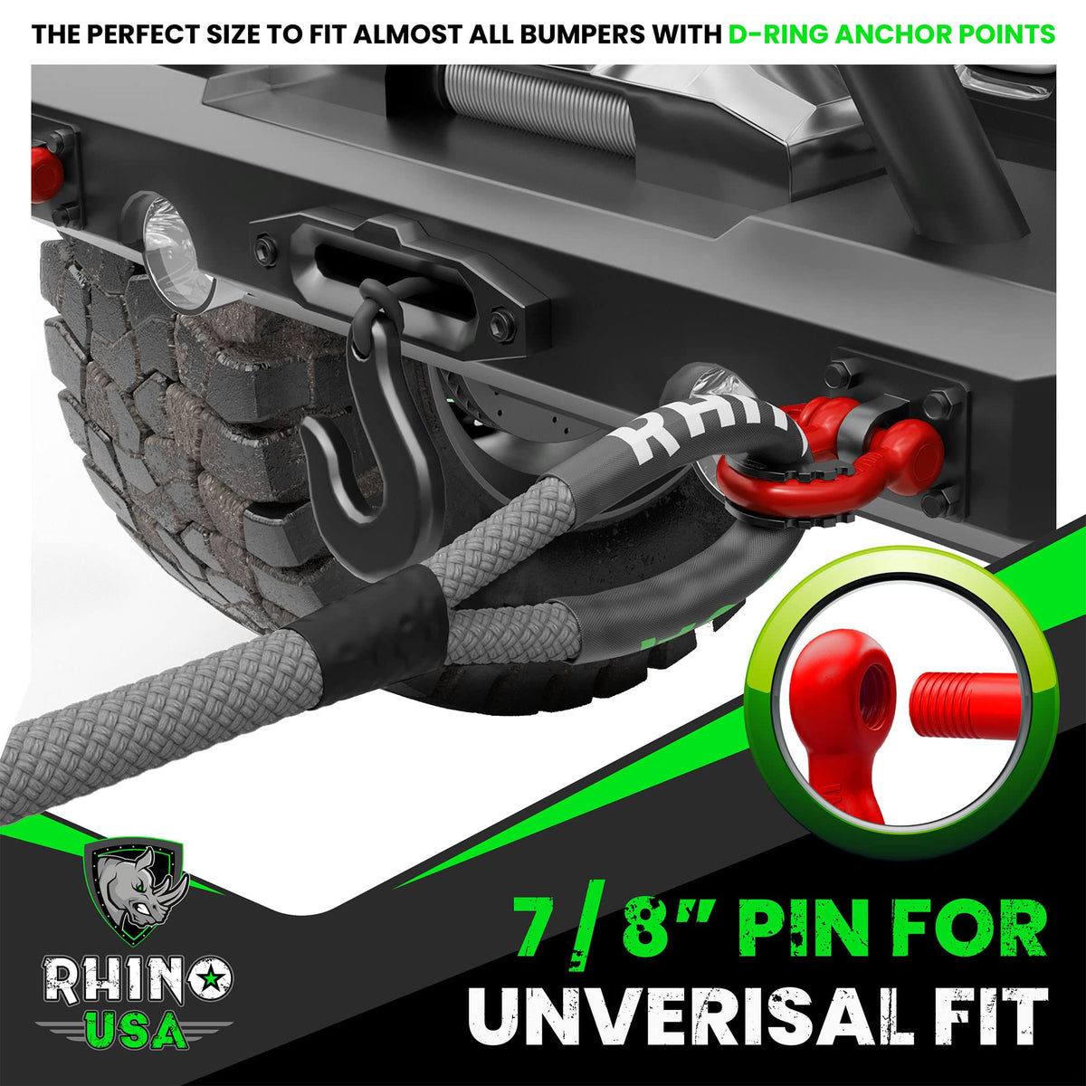 Rhino USA powder-coat finish texture close-up showing corrosion resistance benefit