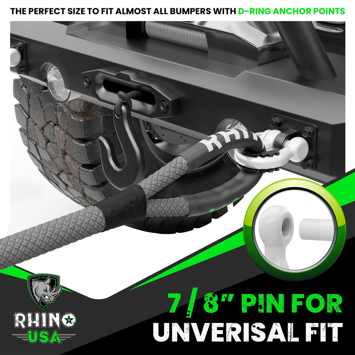 Rhino USA rubber isolator kit image showing vibration reduction and noise dampening