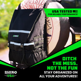 Rhino USA sticker pack and hardware showing included extras and personalization