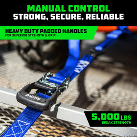 Rhino USA strap close-up texture highlighting durable polyester webbing for longevity