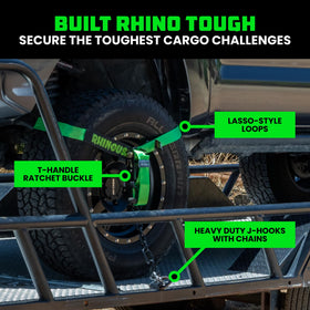 Rhino USA T-handle ratchet closeup with durable grip and fast tensioning