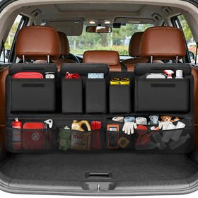Rhino Valley front view showing full organizer and pocket arrangement for easy access