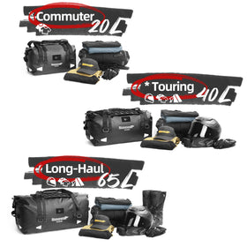 rhinowalk convertible straps shown as backpack for off-bike carry