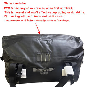 rhinowalk compression valve closeup for compact, stable packing