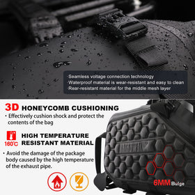 Rhinowalk honeycomb cushioning detail reducing shock to contents
