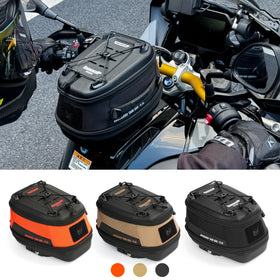 Rhinowalk open bag showing expandable storage and organized compartments