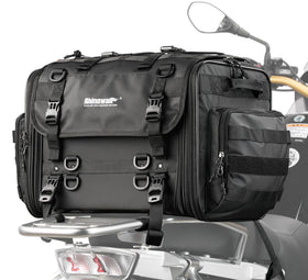 Rhinowalk front view showing bag shape and secure buckles benefiting quick access