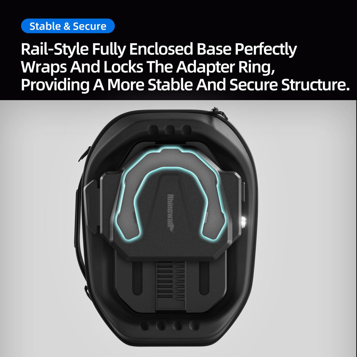 Rhinowalk plush-lined interior protecting phone and fragile items