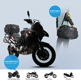 Rhinowalk interior compartments and pockets organizing small items and tools