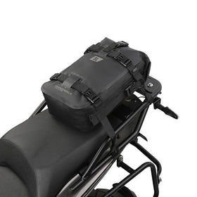 Rhinowalk tail bag front view showing compact secure storage benefit