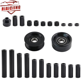 RiAiCiING bracket belt routing demo illustrating correct belt alignment benefit