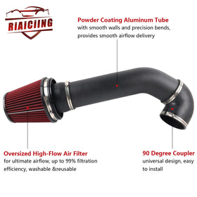 RiAiCiING intake installed in 71 Chevelle LS swap, demonstrates space-saving clearance benefit