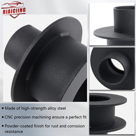 RiAiCiING sound isolator under spring reducing road noise and preserving ride comfort