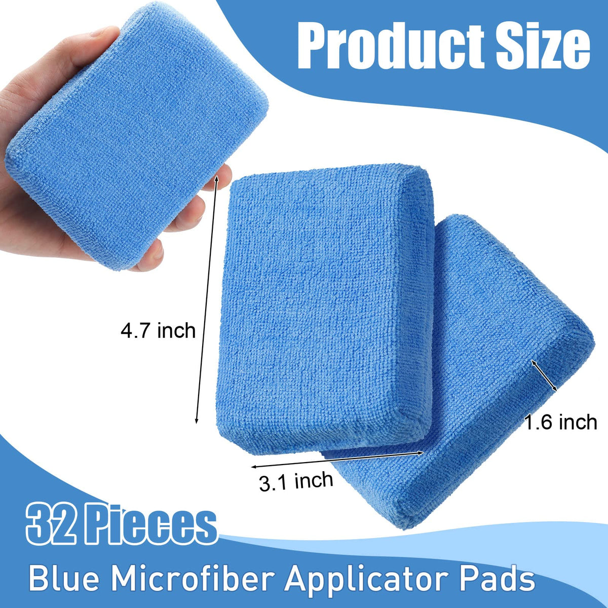 Riakrum microfiber close-up showing soft texture for even spread