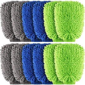 Riakrum front packaging showing 12 mitts and value bundle benefit
