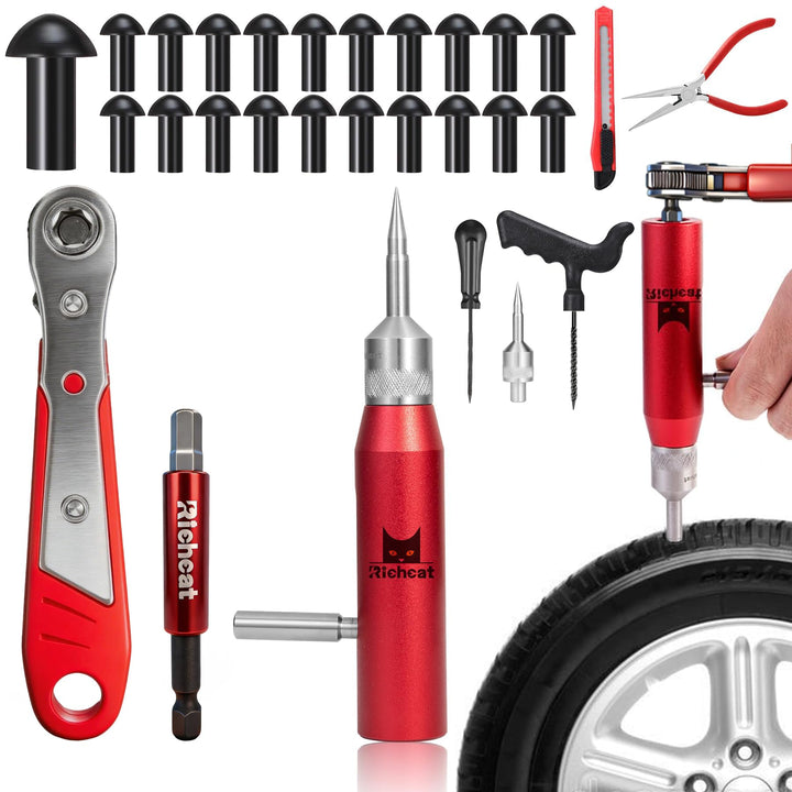 Richcat front packaging showing compact kit and brand for easy identification