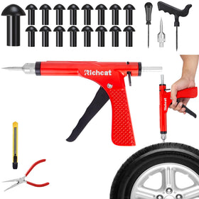 Richcat front view of tubeless plug gun showing compact design and portability