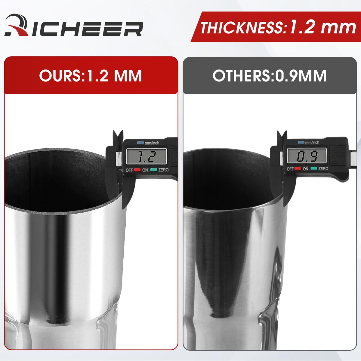 Richeer individually packaged pair protecting finish during shipping benefit