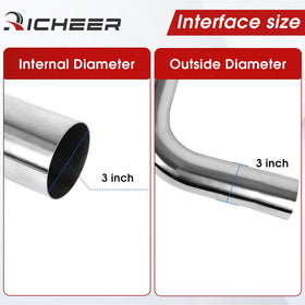 Richeer close-up of polished stainless surface highlighting corrosion resistance