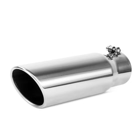 Richeer front view polished tip showing clean outlet and aggressive look