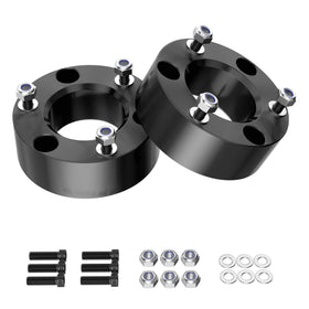 Richeer front leveling kit front view showing fit and finish benefits