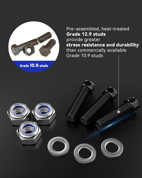 Richeer kit installed on F-150 with larger tires for aggressive look