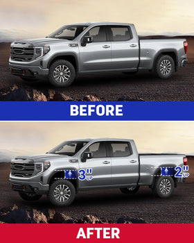 Richeer-equipped truck in off-road setting highlighting capability and rugged style