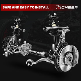 Richeer size comparison with ruler to show scale and confirm correct fitment dimensions