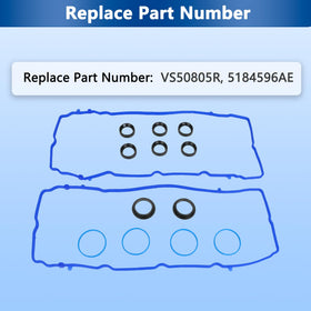 RICHWEI gasket installed on engine valve cover demonstrating leak prevention and fit accuracy