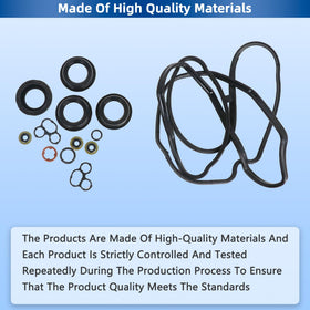 RICHWEI gasket kit on a workbench with tools showing convenience for home mechanic repairs